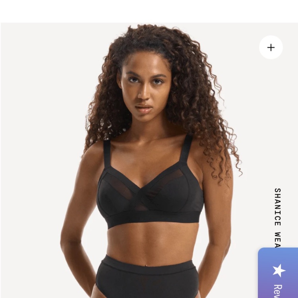 Nala Black Bra, 36D equivalent